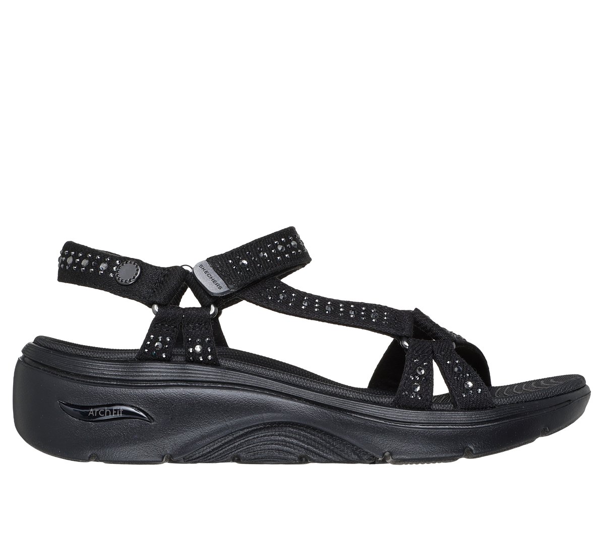 Martha Stewart: GO WALK Arch Fit 2.0 Sandal - Glitter