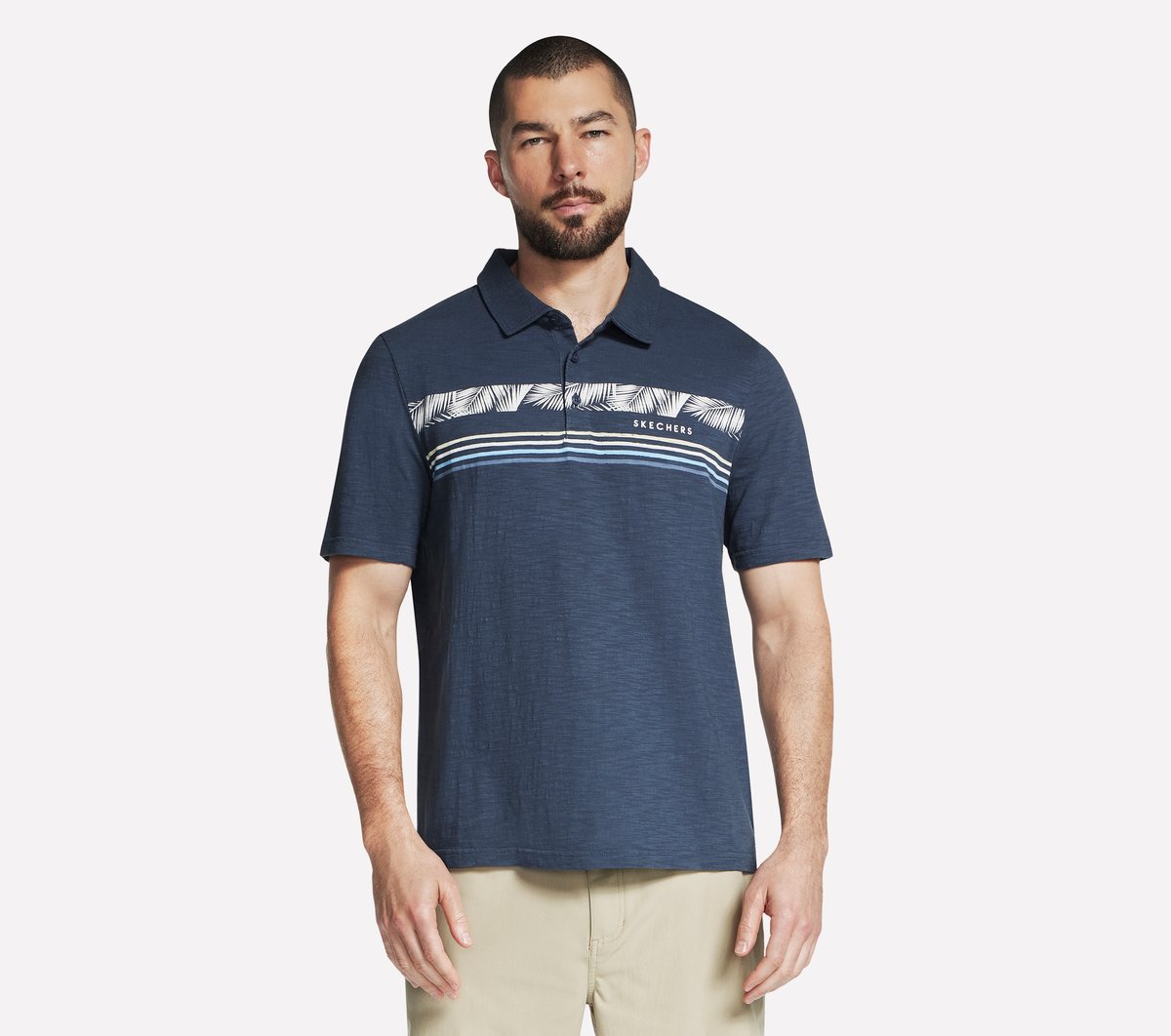 Tropical Breeze Slub Polo