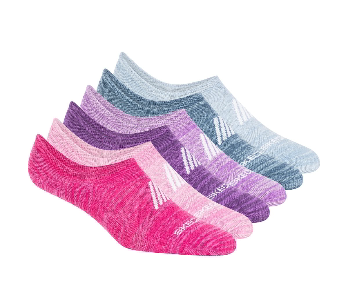 Super Soft No Show Liner Socks - 6 Pack