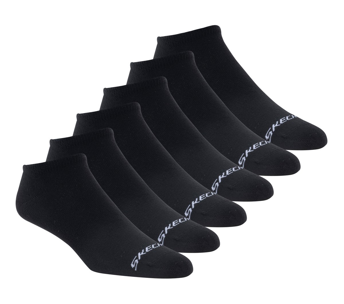 6 Pack Men's Cotton No Show Socks